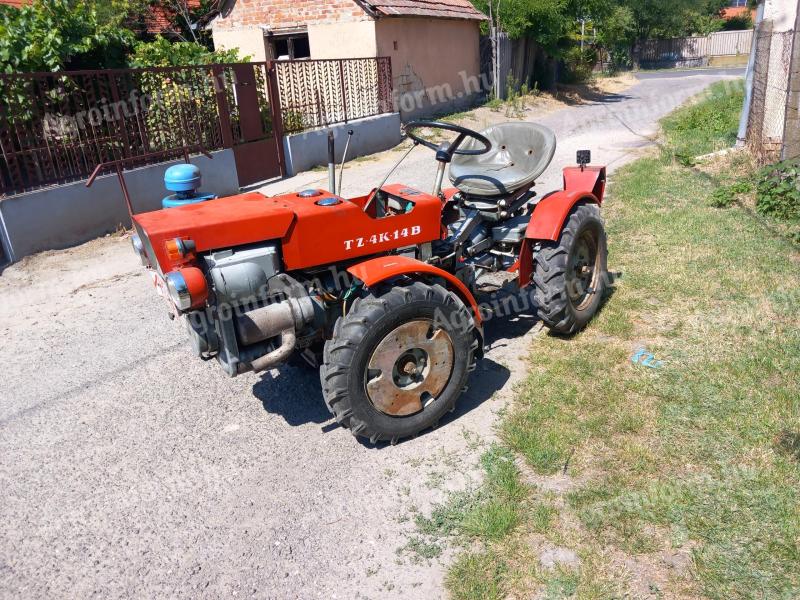 TZ4K MT8 kistraktor mezőgazdasági gép, kerti traktor eladó vagy keresett