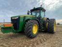 John Deere 8370R traktor kapcsolható ikerkerékkel