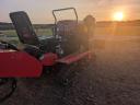 Eladó új mini lánctalpas traktor komplett tartozékokkal
