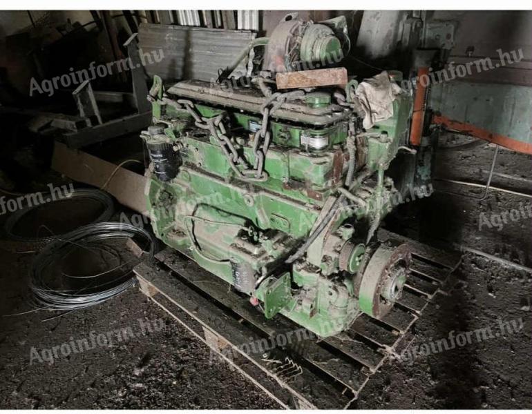 JD motor eladó – 6800 cm³,  JD 9560i kombájnból