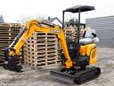 Minikotró 1200 kg KUBOTA motorral, 3 kanállal, szállítás az árban, garancia