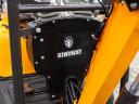 Minikotró 1200 kg KUBOTA motorral, 3 kanállal, szállítás az árban, garancia