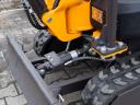 Minikotró 1200 kg KUBOTA motorral, 3 kanállal, szállítás az árban, garancia