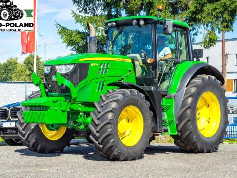 John Deere 6150 M - 2015 ROK - 7529 h - POWERQUAD - ORYGINALNE OPONY John Deere 6150 M - 2015 ROK - 7529 h - POWERQUAD - ORYGINALNE OPONY