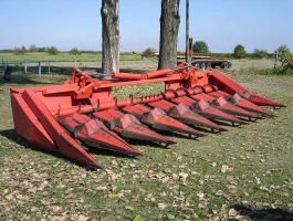 Oros Uni 4+2*2HSA,  8 soros csukható előlzúzós kukorica adapter