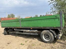 Schwarzmüller Fixes pótkocsi Piros rendszámos