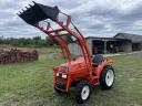 Kubota 20LE manual Gyári Homlokrakodó 4Új Gumi Ingyenes Szállítás Szervizelve