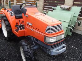 Kubota X20 japán kistraktor talajmaróval eladó