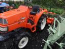 Kubota X20 japán kistraktor talajmaróval eladó