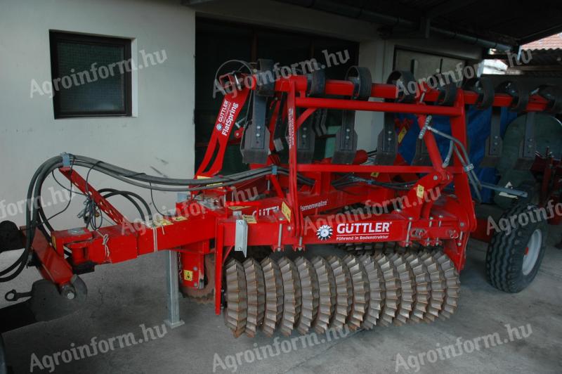 Güttler PW 48 AS Compact henger + FlatSpring simító előtét újszerű állapotban eladó