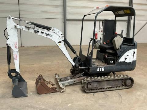 Bobcat E16 / 2014 / 1 886 üzemóra / Lízing 20%-tól
