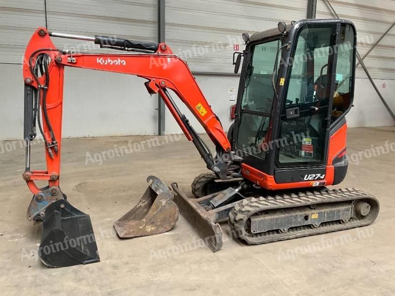 Kubota U 27-4 HI / 2017 / 2 498 üzemóra / Lízing 20%-tól