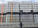 Eladó 1000 literes IBC tartály több darab, alsó csappal