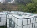 Eladó 1000 literes IBC tartály több darab, alsó csappal