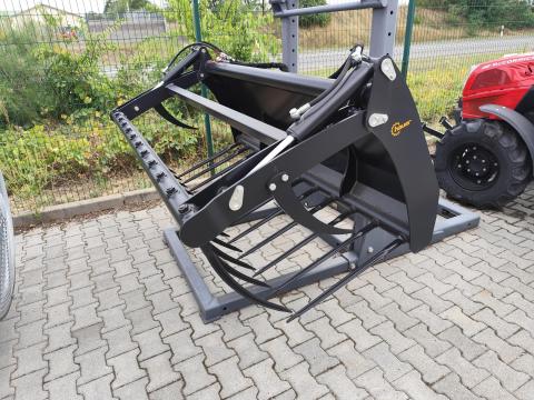 Hauer 2200 mm-es,  1,3 m3-es krokodil trágyavilla készletről,  Euronorm felfogatással Hauer 2200 mm-es,  1,3 m3-es krokodil trágyavilla készletről,  Euronorm felfogatással