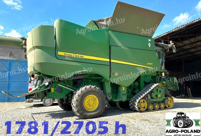 John Deere S 680 i - 1781/2705 h - 2014 - 9.15 m - Németországból