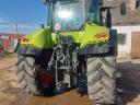 Claas Arion 540 CIS traktor Quicke Q45 homlokrakodóval