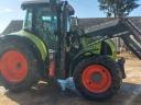 Claas Arion 540 CIS traktor Quicke Q45 homlokrakodóval