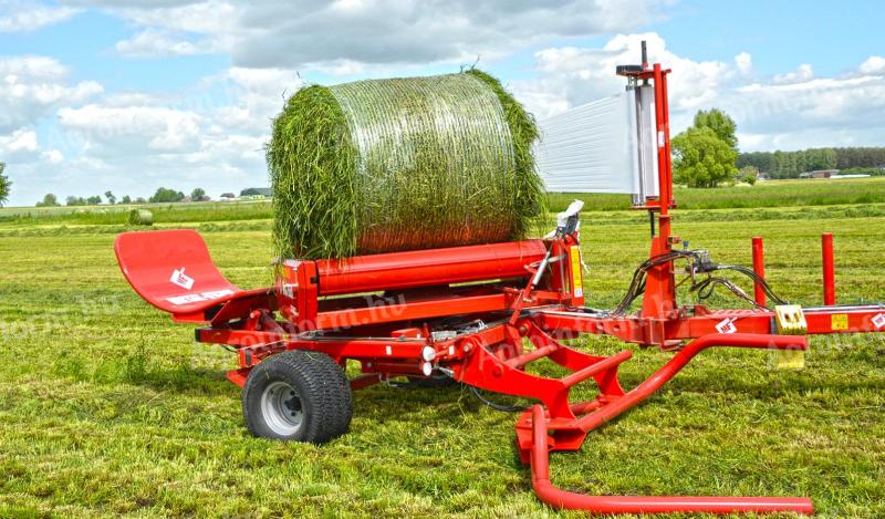 Új Metal-Fach / MetalFach Z593 vontatott bálacsomagoló