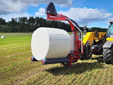 Új Metal-Fach / MetalFach Z629 függesztett bálacsomagoló 1200-1600 bálaméretig Új Metal-Fach / MetalFach Z629 függesztett bálacsomagoló 1200-1600 bálaméretig