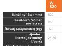 Westtech Woodcracker w820 Hasítógép