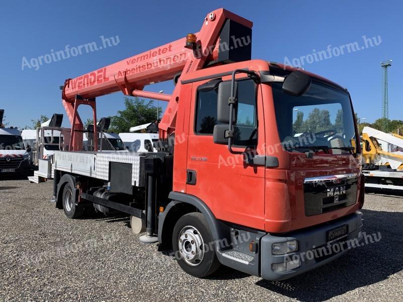 MAN TGL 7.150 Ruthmann T330 - 33 m - 320 kg haszongépjármű eladó