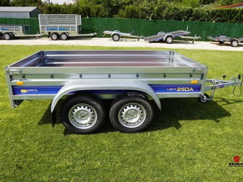 Új VESTA VV-250 utánfutó most 566.000 Ft helyett csak br. 537.000 Ft