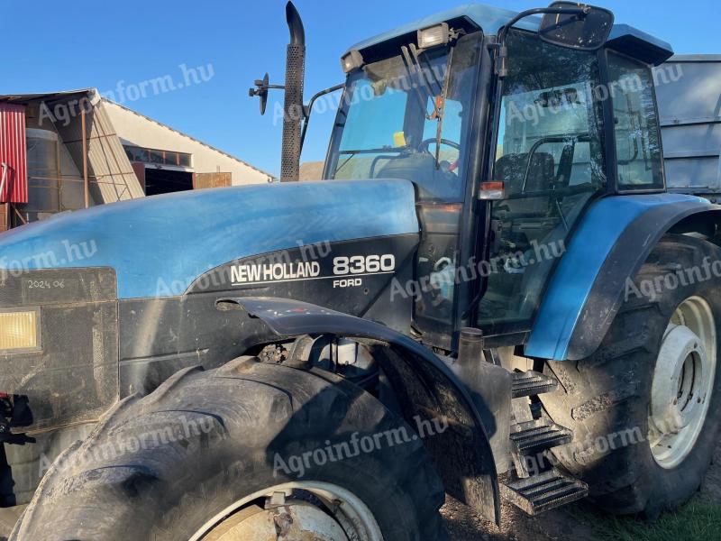 New Holland 8360 traktor eladó, 140 LE, 7000 üzemórával