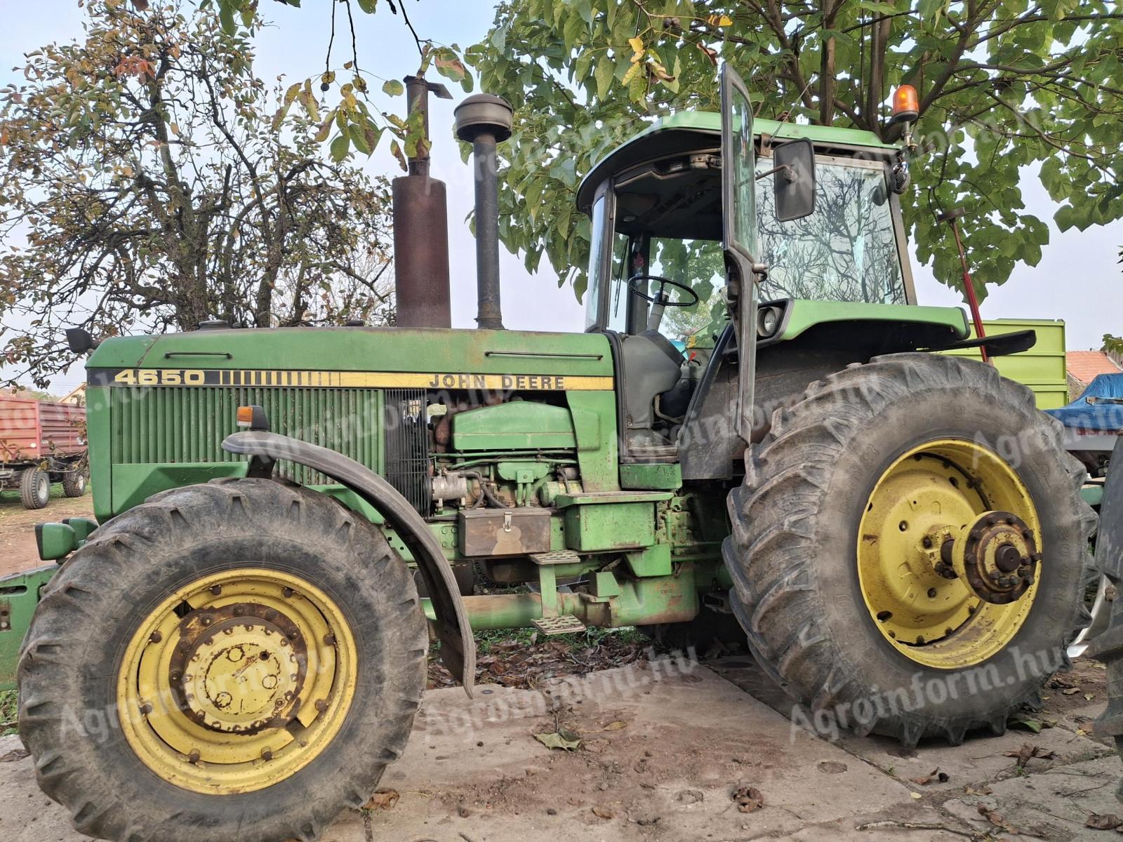 John Deere 4650 traktor eladó, MTZ-re csere lehetőség - Békés vármegye ...