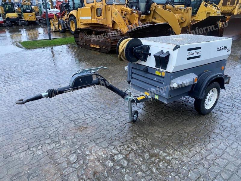 Atlas Copco XAS 37 kd kompresszor 2008, 1.358 üzemóra, lízing 20%-tól