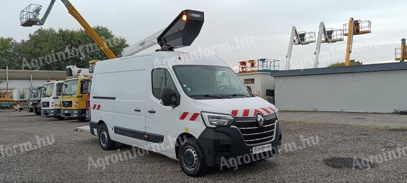 Renault Master Versalift VTL135 EVO - 13,3 m - 120 kg, emelőkosaras haszongépjármű eladó
