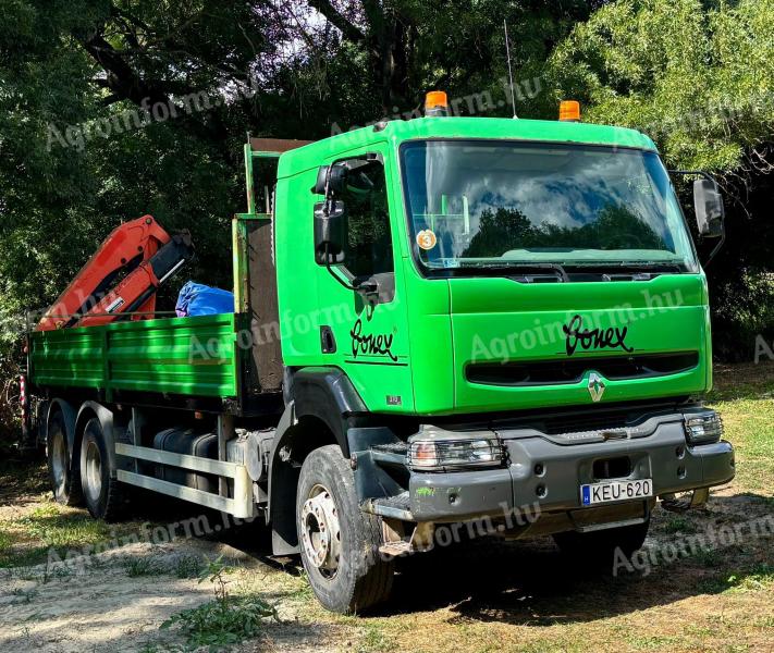 Renault Kerax 6x4 palfinger pk 16002