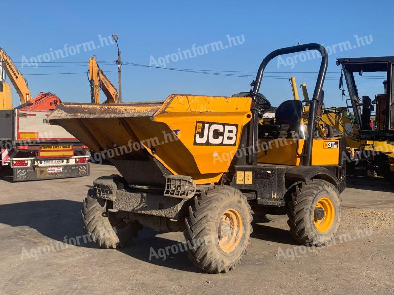JCB 3T-ST dömper eladó – 2019, friss import, 3 tonna teherbírás