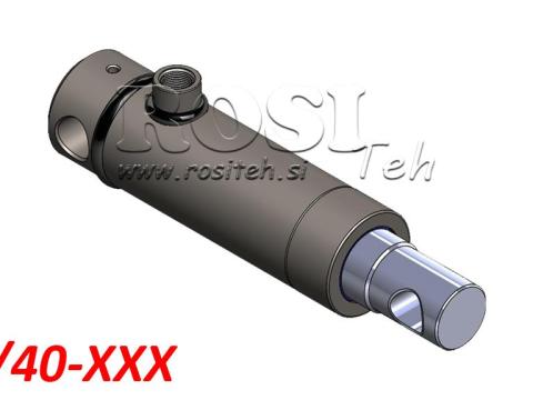 Hidraulikus henger MONO 50/40, lökethossz: 100–1000 mm Hidraulikus henger MONO 50/40, lökethossz: 100–1000 mm