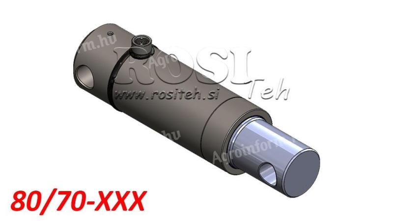 Hidraulikus henger MONO 80/70, lökethossz: 100–1000 mm