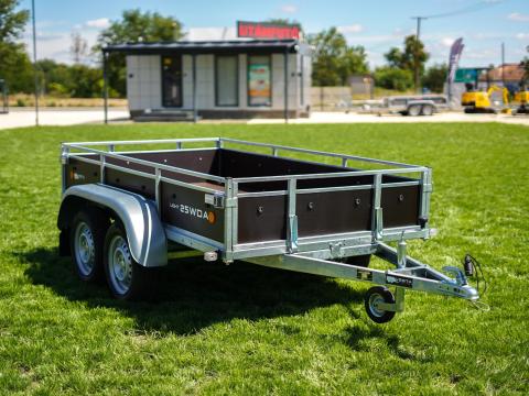 Új Vesta FF250 fa oldalfalas utánfutó most 555.000 Ft helyett csak br. 527.000 Ft Új Vesta FF250 fa oldalfalas utánfutó most 555.000 Ft helyett csak br. 527.000 Ft