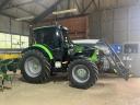 Deutz Fahr 5120P traktor eladó homlokrakodóval,  új gumikkal,  friss műszakival