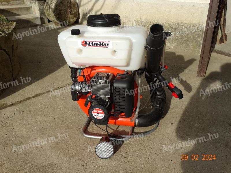 Oleo Mac 190 motoros háti permetező