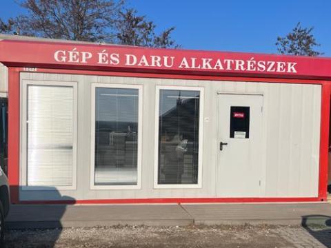 Irodakonténer eladó kereskedelmi célra, kitűnő állapotban Irodakonténer eladó kereskedelmi célra, kitűnő állapotban