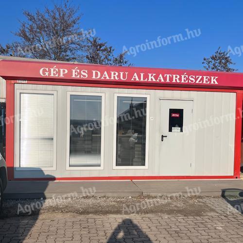Irodakonténer eladó kereskedelmi célra, kitűnő állapotban