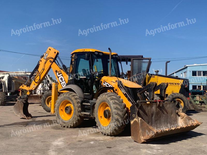 JCB 4CX kotró-rakodó kombigép eladó – kiváló állapot, 2016-os évjárat