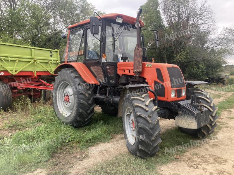 MTZ 920 jó állapotban, kevés üzemórával eladó