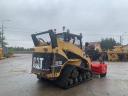 Caterpillar 257B minirakodó + GIYI 1.80 szárzúzó-mulcsozó eladó
