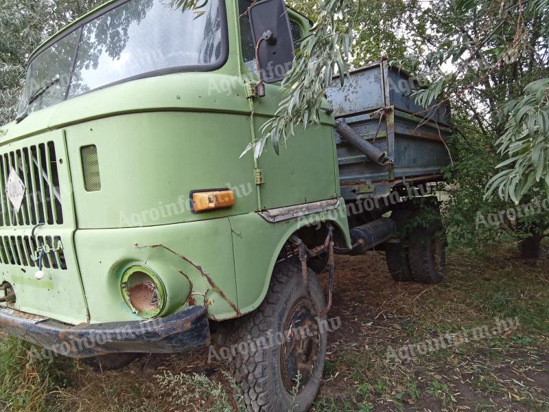 IFA W50 jó állapotban, terepes kivitel, vizsgáztatható billencs