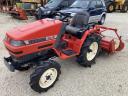 Yanmar KE-3 13 lóerős japán kistraktor talajmaróval, gyári állapotban