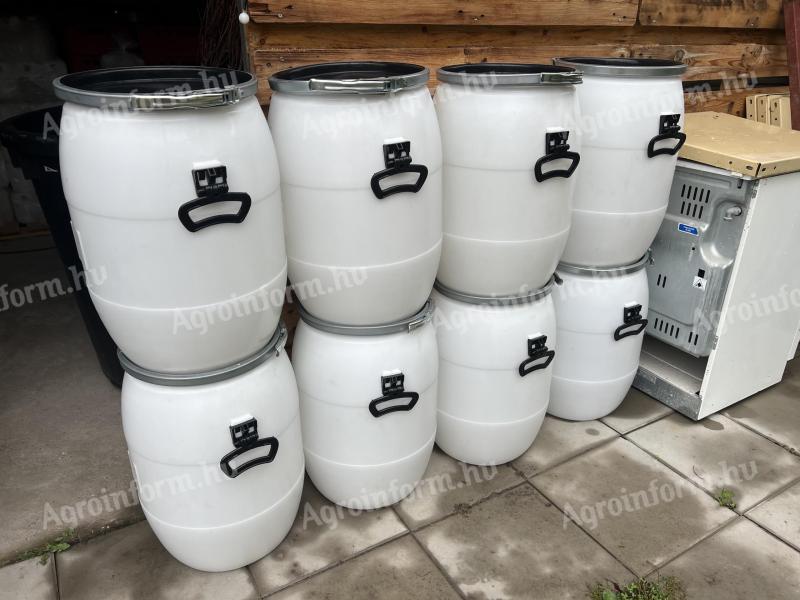 60 literes minőségi műanyag hordó