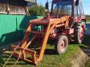 Mtz 550 eladó keveset használt homlokrakodóval, bálatüskékkel, friss műszakival