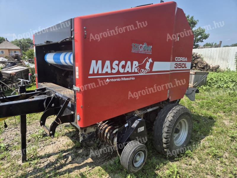 Eladó a képen látható Mascar 350L bálázó