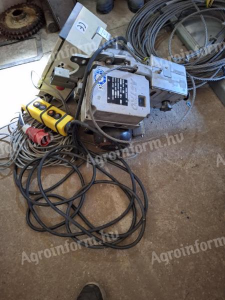 Elektromos drótköteles csörlő/silócsörlő