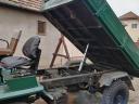 Csettegő eladó, Zetor motorral, Robúr hidakkal, friss műszaki
